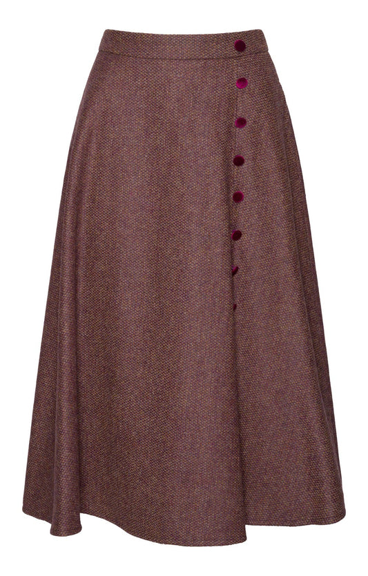 Ladies Tweed Swing Skirt