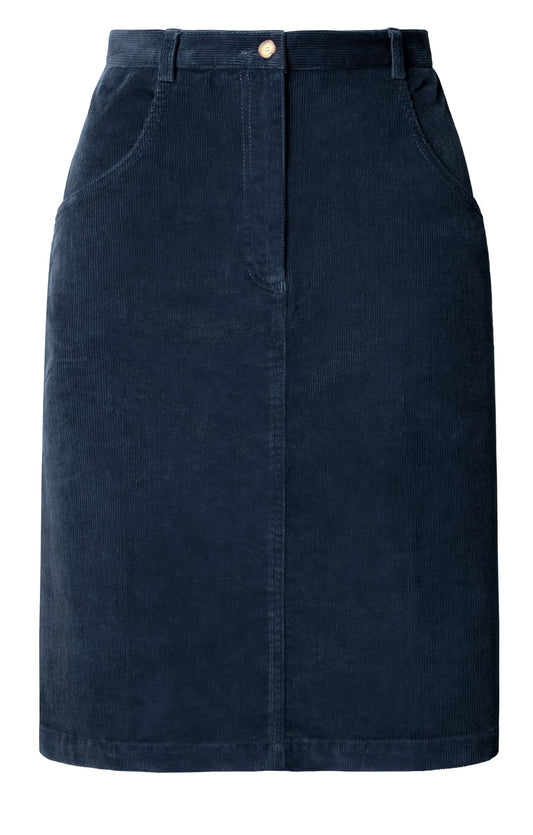 Ladies Short Needlecord Skirt