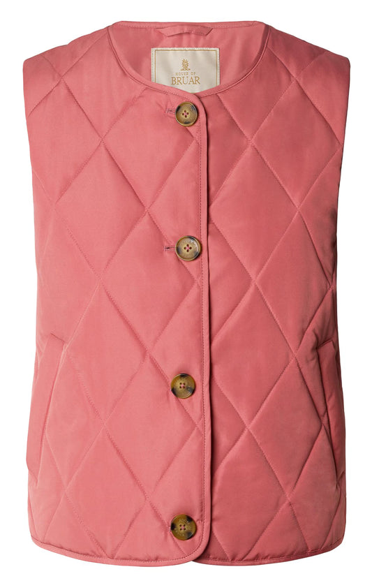 Ladies Light Quilted Crew Gilet