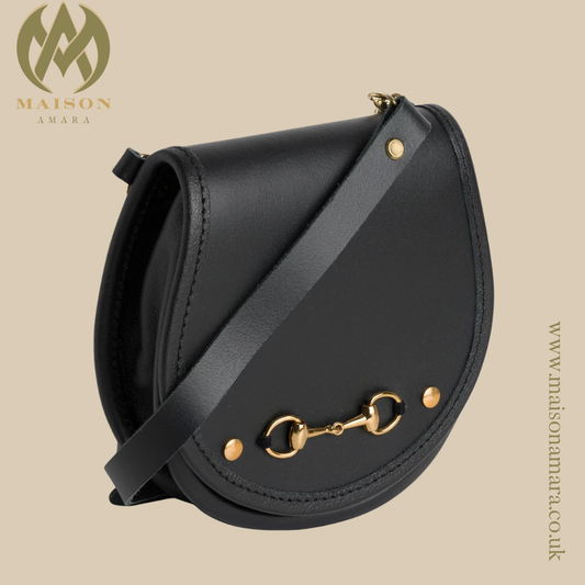 Ladies Snaffle Buckle Leather Bag