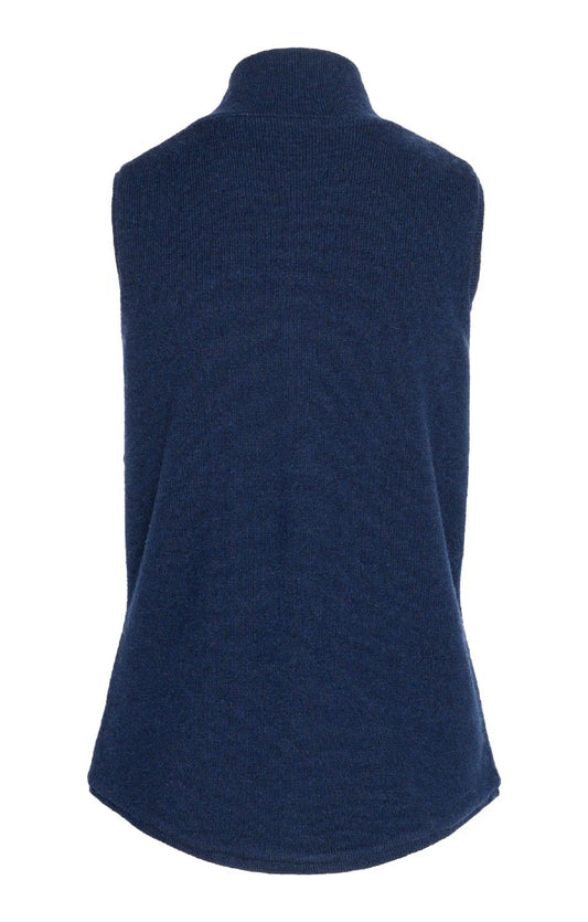 Ladies Lambswool Reversible Gilet